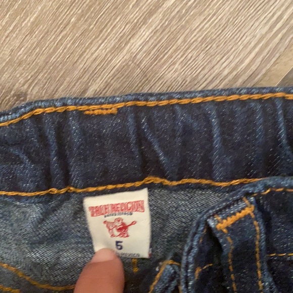 Boys true religion denim jeans size 5 EUC - Picture 5 of 5